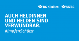 Plakat Impfen Schützt ©DGUV Plakat Impfen Schützt ©DGUV
