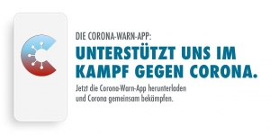 Logo der Corona WarnApp