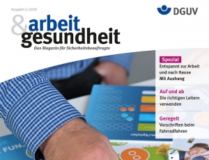 Titelbild Arbeit & Gesundheit Ausgabe 04/2020