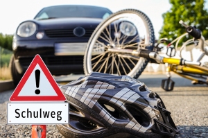 Unfall auf dem Schulweg