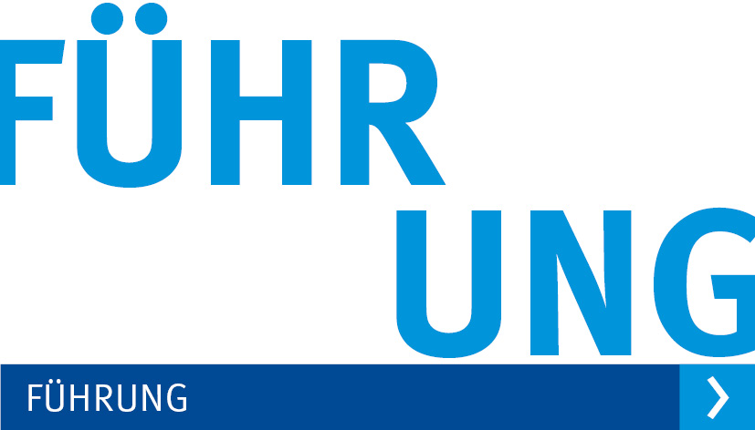 Schriftzug für das Handlungsfeld Führung